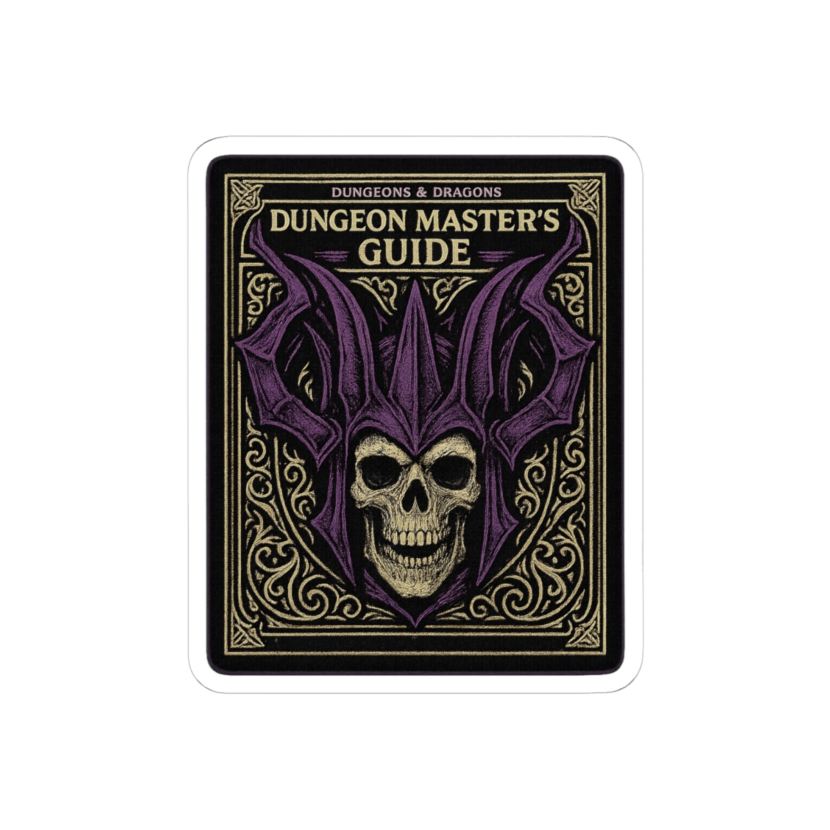 Dungeons & Dragons Sticker | Bold Fantasy RPG Decal Blanket - alternate angle 1, merchandise