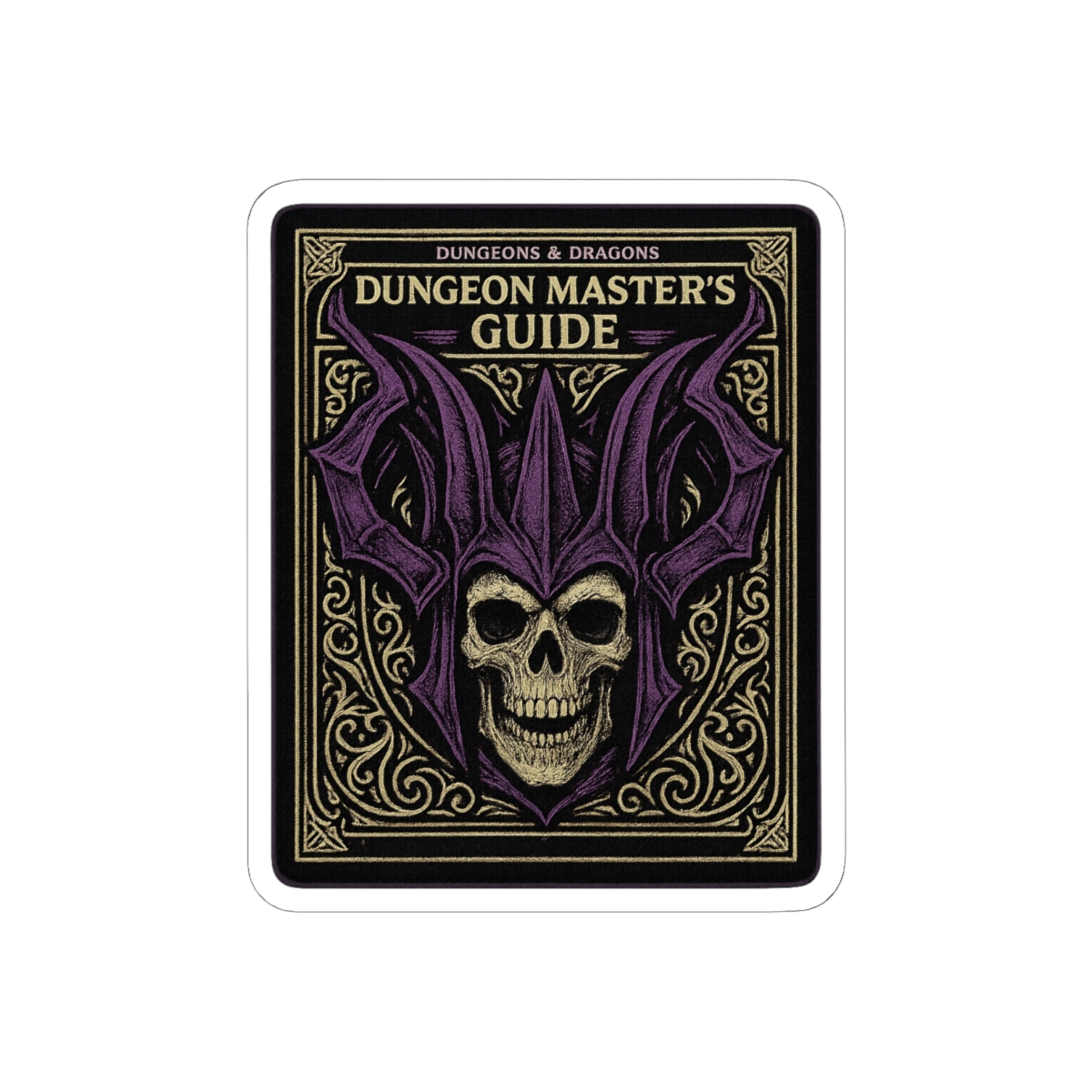Dungeons & Dragons Sticker | Bold Fantasy RPG Decal Blanket - Dungeons & Dragons official Stickers merch