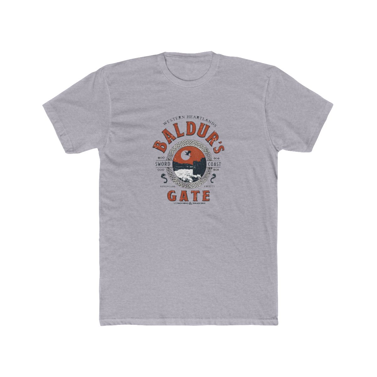 Baldur's Gate Dungeons & Dragons T Shirt - D&D Gamer Adventure Gear — official Dungeons & Dragons T-Shirts